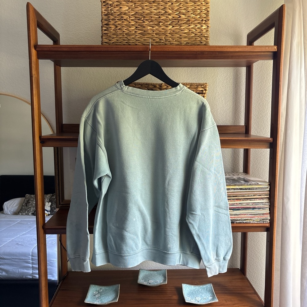 Brandy Melville Ocean City Crewneck Sweater - Light Blue - Picture 3 of 4